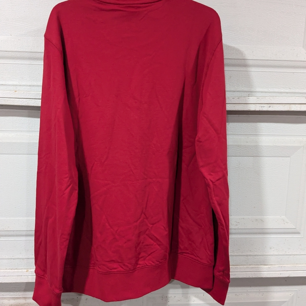 Psycho Bunny Dixon Red Men's Crew Neck Sweatshirt B6S154R1FT-MULW Size XL - Picture 5 of 6